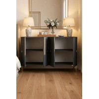 Dulăpior Hanah Home Enlem 120 Anthracite imaginea #3 — magazin online Desire.md