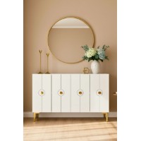 Dulăpior Hanah Home Enlem 120 White imaginea #2 — magazin online Desire.md