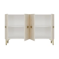 Dulăpior Hanah Home Enlem 120 White Travertine imaginea #6 — magazin online Desire.md