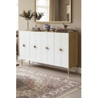 Dulăpior Hanah Home Enlem 120 Sapphire Oak White
