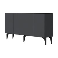 Dulăpior Hanah Home Lipa 150 Anthracite imaginea #4 — magazin online Desire.md