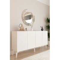 Dulăpior Hanah Home Lipa 150 White imaginea #2 — magazin online Desire.md
