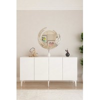 Dulăpior Hanah Home Lipa 150 White imaginea #3 — magazin online Desire.md