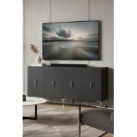 Dulăpior Hanah Home Salkim 150 Anthracite Silver imaginea #2 — magazin online Desire.md