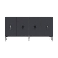 Dulăpior Hanah Home Salkim 150 Anthracite Silver imaginea #5 — magazin online Desire.md
