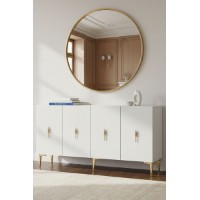 Dulăpior Hanah Home Salkim 150 White Gold imaginea #2 — magazin online Desire.md