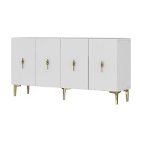 Dulăpior Hanah Home Salkim 150 White Gold imaginea #6 — magazin online Desire.md