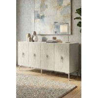 Dulăpior Hanah Home Salkim 150 White Travertine Silver imaginea #2 — magazin online Desire.md
