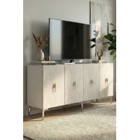 Dulăpior Hanah Home Salkim 150 White Travertine Silver imaginea #3 — magazin online Desire.md