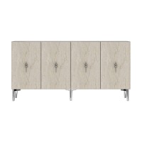 Dulăpior Hanah Home Salkim 150 White Travertine Silver imaginea #5 — magazin online Desire.md