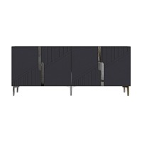 Dulăpior Hanah Home Evva 150 Anthracite Silver imaginea #5 — magazin online Desire.md