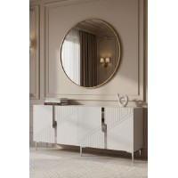 Dulăpior Hanah Home Evva 150 White Silver