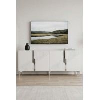 Dulăpior Hanah Home Evva 150 White Silver imaginea #5 — magazin online Desire.md