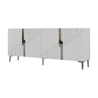 Dulăpior Hanah Home Evva 150 White Silver imaginea #6 — magazin online Desire.md