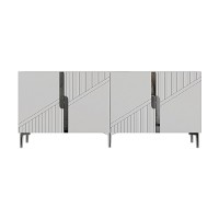 Dulăpior Hanah Home Evva 150 White Silver imaginea #7 — magazin online Desire.md