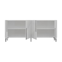 Dulăpior Hanah Home Evva 150 White Silver imaginea #8 — magazin online Desire.md