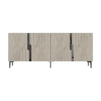 Dulăpior Hanah Home Evva 150 Silver White imaginea #6 — magazin online Desire.md