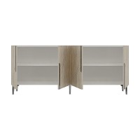 Dulăpior Hanah Home Evva 150 Silver White imaginea #7 — magazin online Desire.md