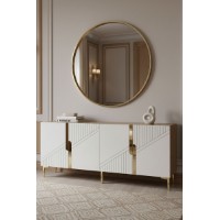 Dulăpior Hanah Home Evva 150 Sapphire Oak White Gold