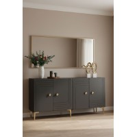 Dulăpior Hanah Home Lessi 150 Anthracite