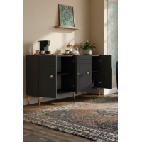 Dulăpior Hanah Home Lessi 150 Anthracite imaginea #2 — magazin online Desire.md