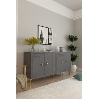 Dulăpior Hanah Home Lessi 150 Anthracite imaginea #4 — magazin online Desire.md