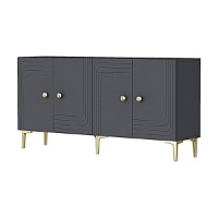 Dulăpior Hanah Home Lessi 150 Anthracite imaginea #6 — magazin online Desire.md