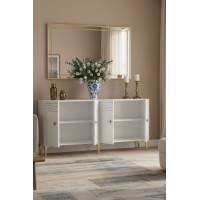 Dulăpior Hanah Home Lessi 150 White imaginea #2 — magazin online Desire.md