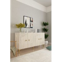 Dulăpior Hanah Home Lessi 150 White Travertine imaginea #5 — magazin online Desire.md
