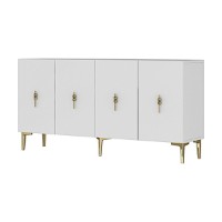 Dulăpior Hanah Home Salkim 150 Gold White imaginea #4 — magazin online Desire.md