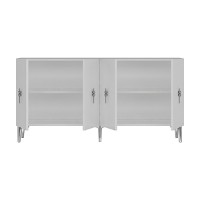 Dulăpior Hanah Home Salkim 150 Silver White imaginea #5 — magazin online Desire.md