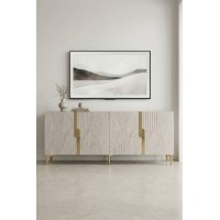 Dulăpior Hanah Home Evva 150 Anthracite Gold Travertine imaginea #3 — magazin online Desire.md