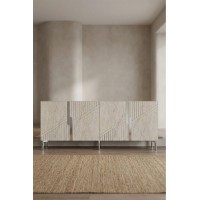 Dulăpior Hanah Home Evva 150 Anthracite Silver Travertine imaginea #2 — magazin online Desire.md