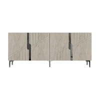 Dulăpior Hanah Home Evva 150 Anthracite Silver Travertine imaginea #5 — magazin online Desire.md