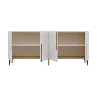 Dulăpior Hanah Home Evva 150 Sapphire Oak Gold White imaginea #6 — magazin online Desire.md