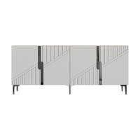 Dulăpior Hanah Home Evva 150 Sapphire Oak Silver White imaginea #5 — magazin online Desire.md