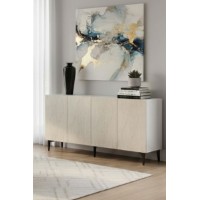 Dulăpior Hanah Home Apolos 150 White Travertine imaginea #4 — magazin online Desire.md