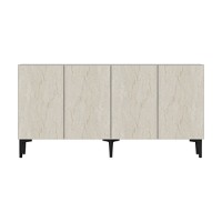 Dulăpior Hanah Home Apolos 150 White Travertine imaginea #7 — magazin online Desire.md