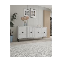 Dulăpior Hanah Home Yuka 180 White imaginea #3 — magazin online Desire.md