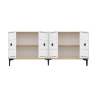 Dulăpior Hanah Home Yuka 180 Sapphire Oak White imaginea #6 — magazin online Desire.md