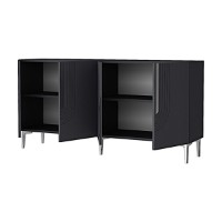 Dulăpior Hanah Home Meyra 180 Anthracite Silver imaginea #6 — magazin online Desire.md