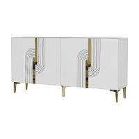 Dulăpior Hanah Home Meyra 180 White Gold imaginea #6 — magazin online Desire.md
