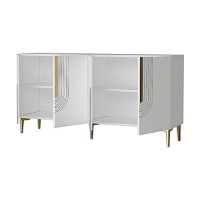Dulăpior Hanah Home Meyra 180 White Gold imaginea #7 — magazin online Desire.md