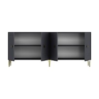 Dulăpior Hanah Home Lessi 180 Anthracite imaginea #7 — magazin online Desire.md