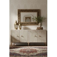 Dulăpior Hanah Home Lessi 180 White Travertine