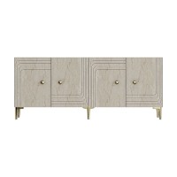 Dulăpior Hanah Home Lessi 180 White Travertine imaginea #6 — magazin online Desire.md