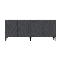 Dulăpior Hanah Home Ferrro 180 Anthracite imaginea #5 — magazin online Desire.md