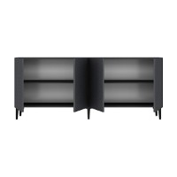 Dulăpior Hanah Home Ferrro 180 Anthracite imaginea #6 — magazin online Desire.md