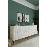 Dulăpior Hanah Home Ferrro 180 White imaginea #3 — magazin online Desire.md