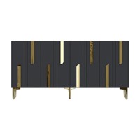 Dulăpior Hanah Home Nota 150 Anthracite Gold imaginea #5 — magazin online Desire.md